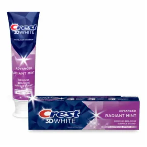 crest 3d white advanced radiant mint
