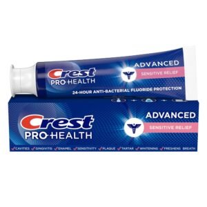 crest pro health advanced sensitive relief 144g