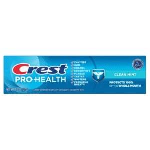 crest pro health clean mint 121g